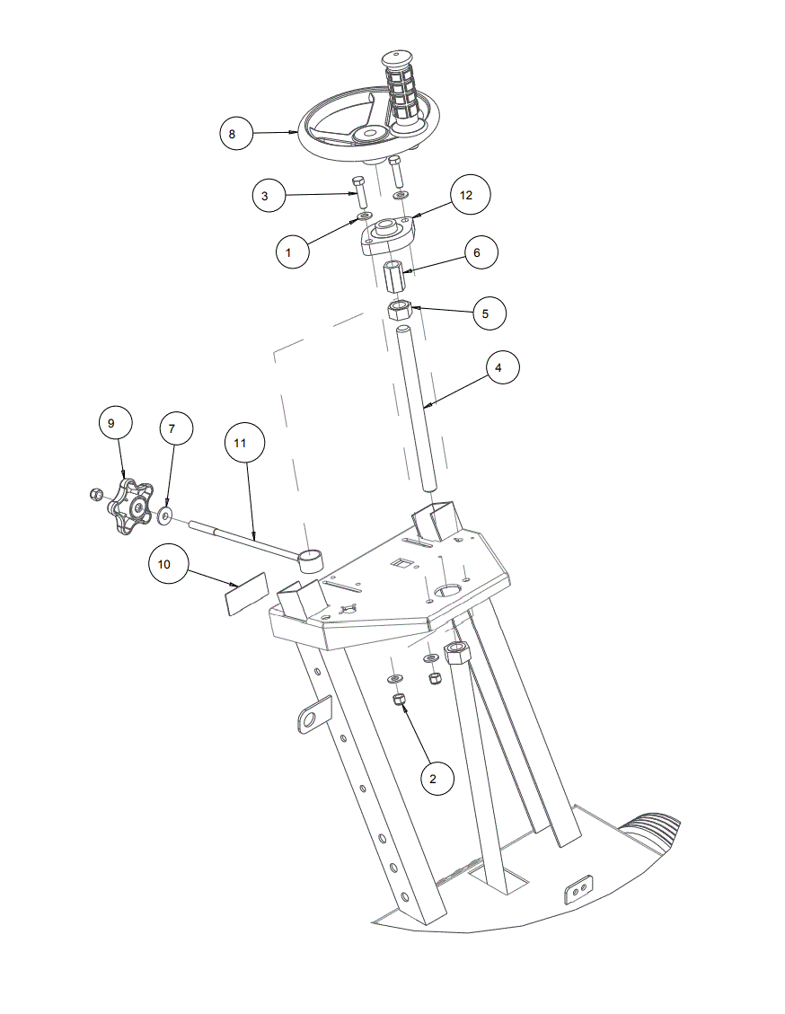 Section 06 Diagram and Parts List for MK-1609H 157867 MK Diamond Concrete Saw
